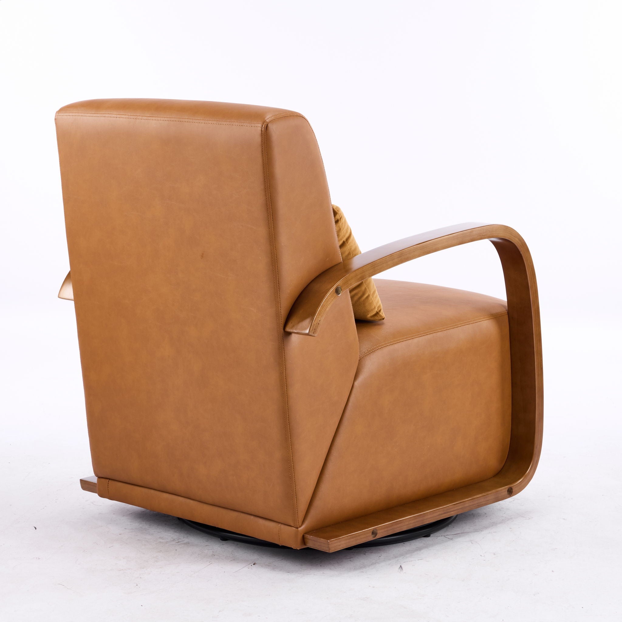 Swivel Accent Rotatable Ergonomic Single Chair For Living Room by HouseOfZazla