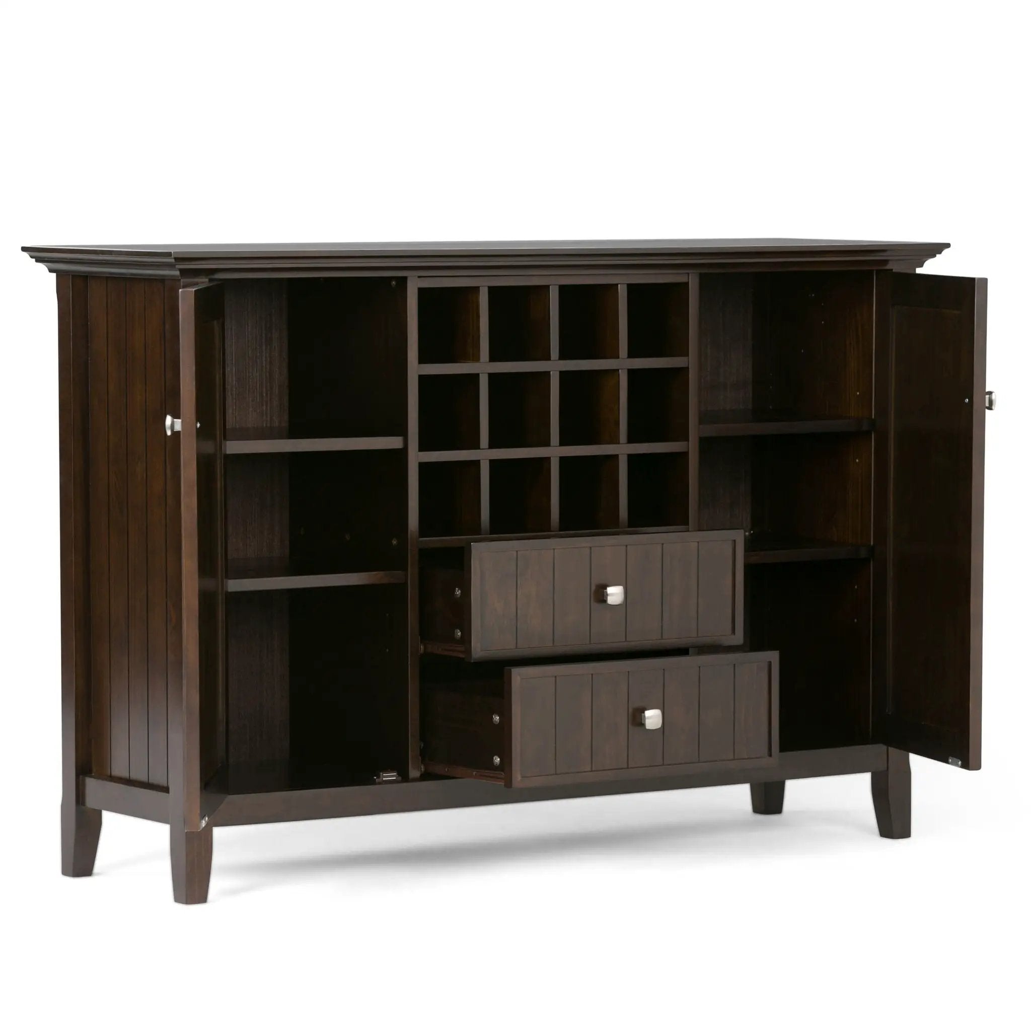 Bedford - Sideboard Buffet And Wine Rack by HouseOfZazla