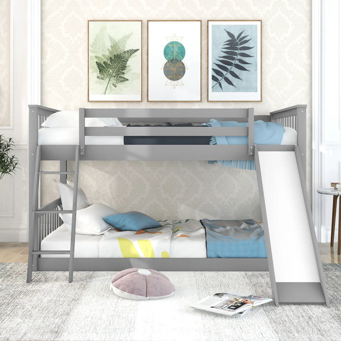 Bunk Bed & Convertible Slide And Ladder by HouseOfZazla