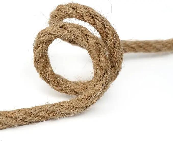 Natural Jute Twine,164 Feet 8mm inch Hemp Twine Rope for Gift Wrapping Craft Plant Garden Christmas Handmade Arts Decoration Packing String Home Decor by GreenHaven Gardens