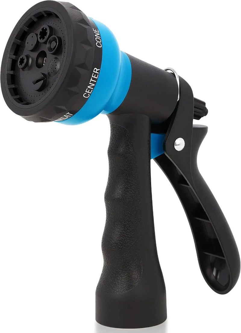 NEXCOVER Hose Nozzle, Garden Hose Nozzle - 7 Adjustable Watering Patterns, Heavy Duty Hose Nozzle Sprayer, Garden Sprayer Hose Attachment for Car Washing,Watering Plants,Pets Showering,Lawns Cleaning by GreenHaven Gardens