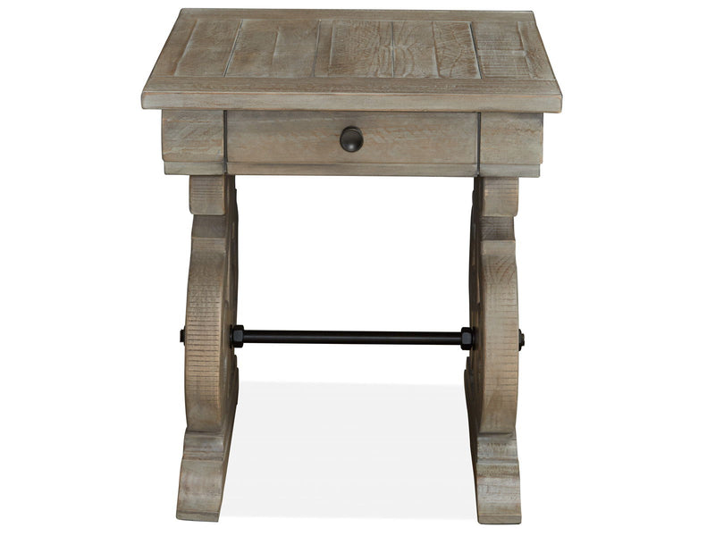 Tinley Park - Rectangular End Table - Dove Tail Gray, photo 5 of 6