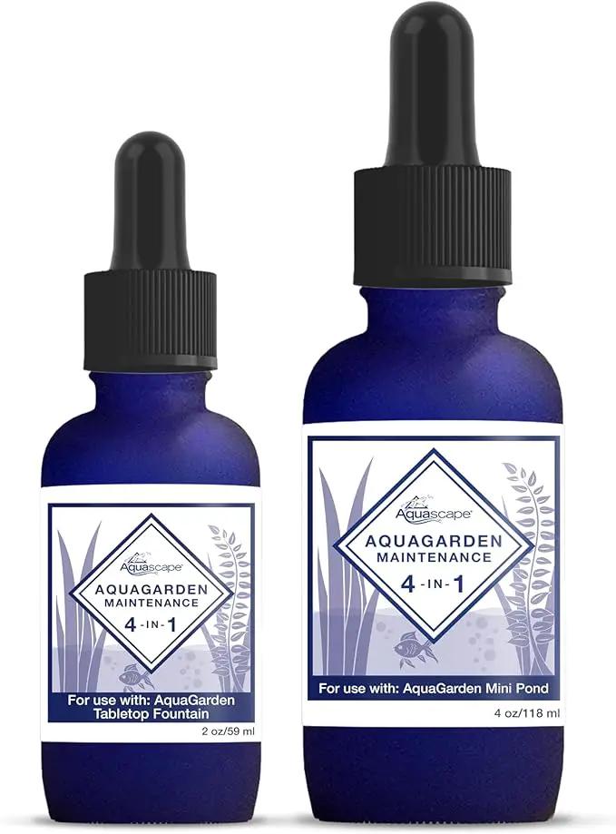 Aquascape AquaGarden Pond and Fountain Maintenance Water Treatment, 4-in-1, 4 oz, 96098 by GreenHaven Gardens