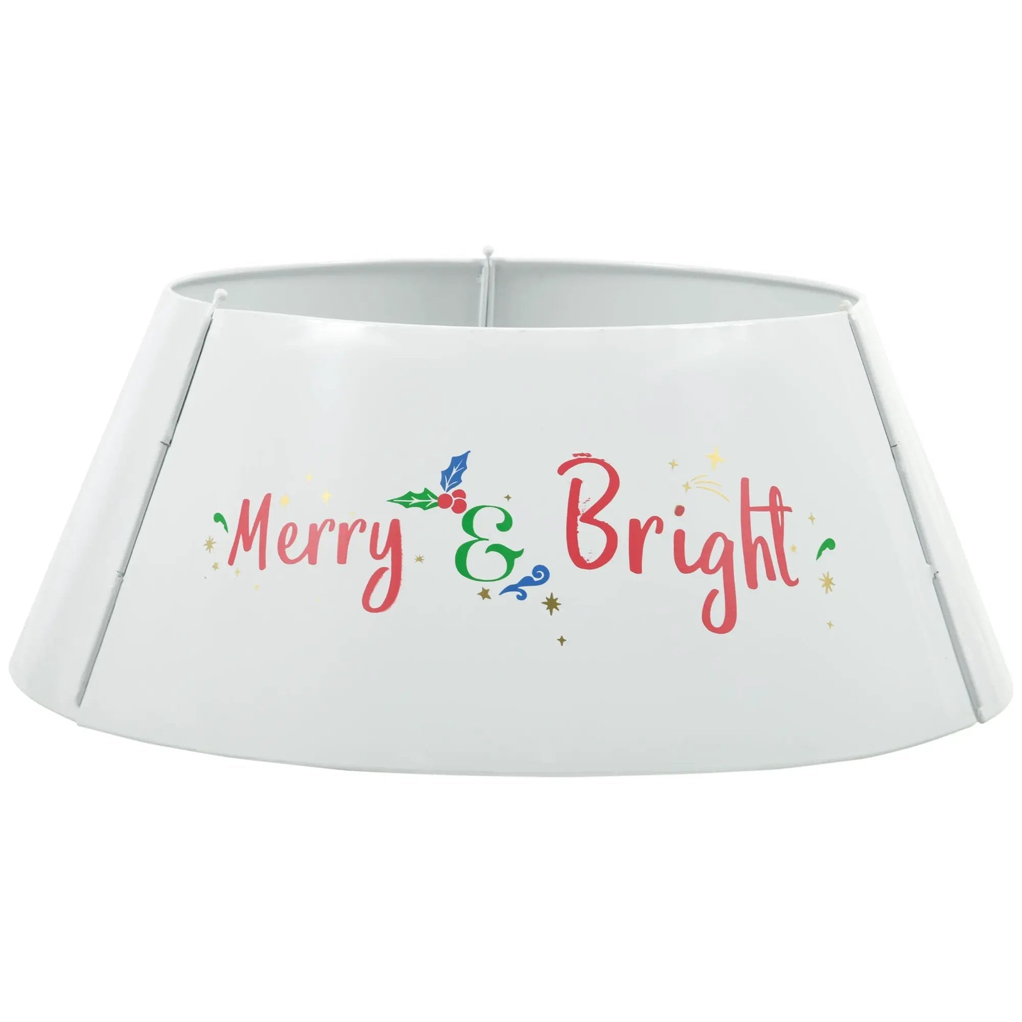 HOMCOM 26 Inch Christmas Tree Collar Ring, Stand Cover for Decor by HouseOfZazla