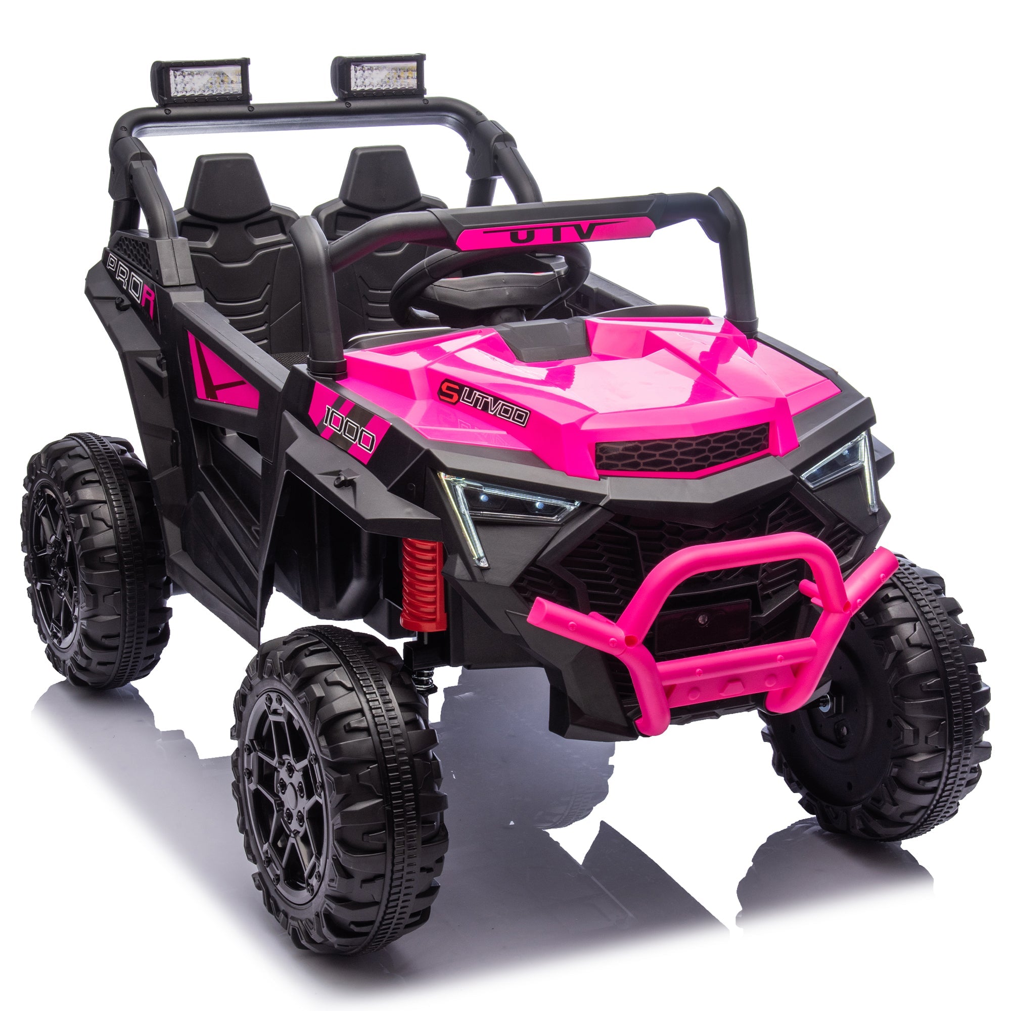 24V 400W Kids Ride On Electric UTV with Parents Remote Control by HouseOfZazla