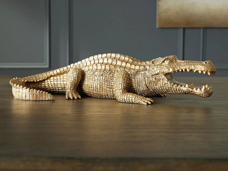 Lauretman - Sculpture - Antique Gold Finish by Unique Piece Furniture