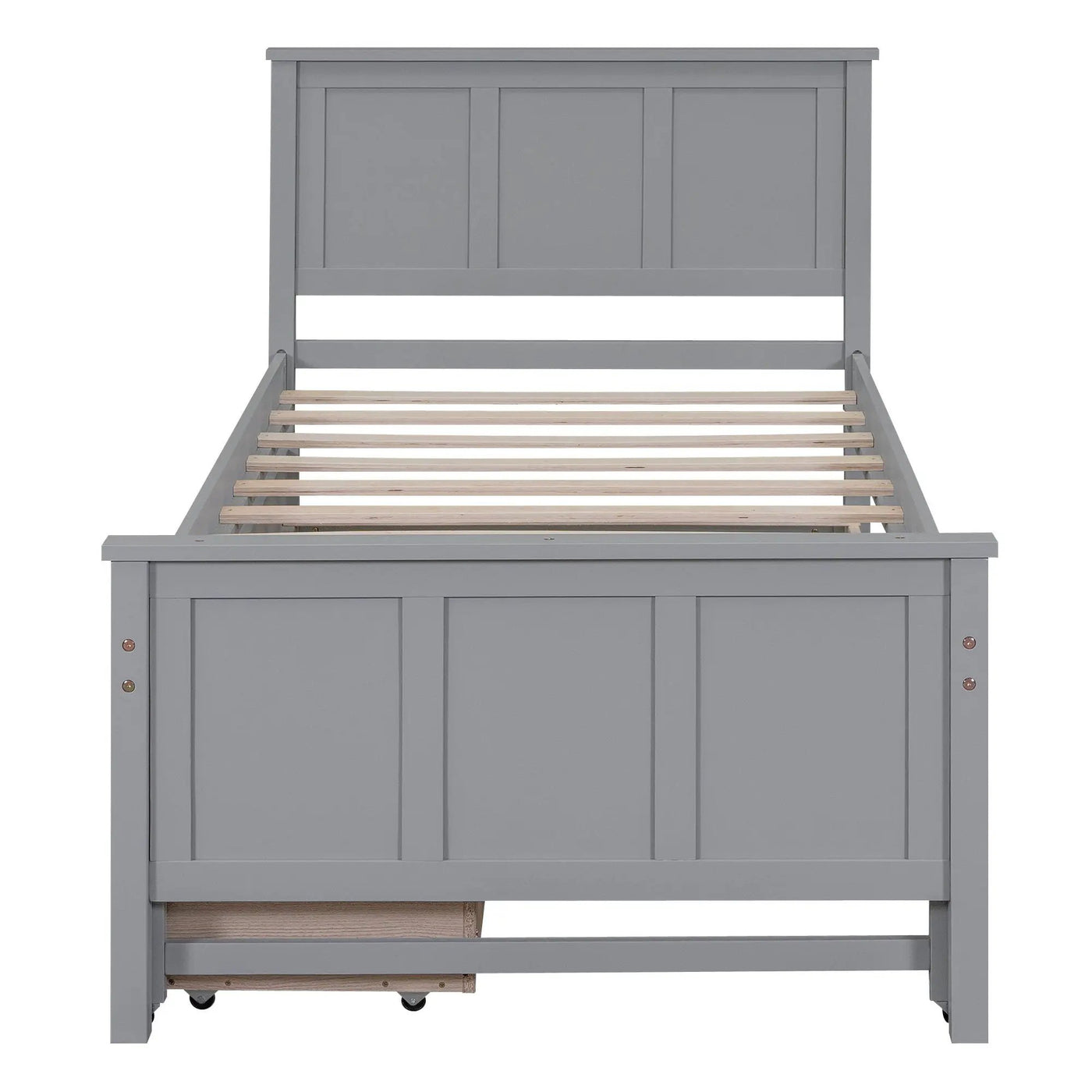Platform Bed With Trundle And Drawers by HouseOfZazla