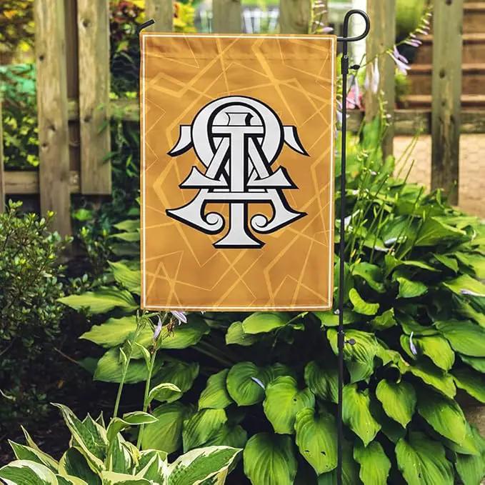 Alpha Tau Omega Licensed Flag Garden 12x19 inches Flag Banner Yard Decor Outdoor Decoration (Alpha Tau Omega #5) by GreenHaven Gardens
