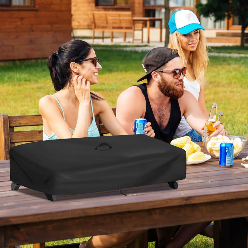 Grill Cover for Royal Gourmet GD4002T 4-Burner Grill, Waterproof Gas Grills Covers for Outdoor BBQ - 41”L x 20”W x 10”H, Black by GreenHaven Gardens