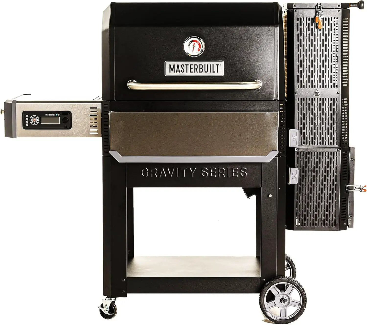 Masterbuilt® Gravity Series® 1050 Digital Charcoal Grill and Smoker with Digital Control, App Connectivity and 1,050 Cooking Square Inches in Black, Model MB20041220 by GreenHaven Gardens