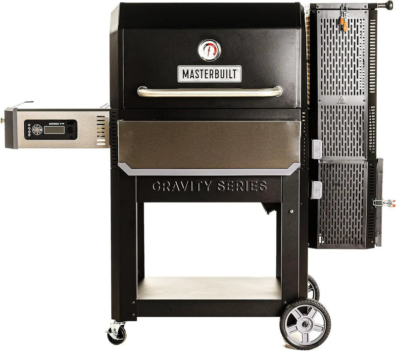 Masterbuilt® Gravity Series® 1050 Digital Charcoal Grill and Smoker with Digital Control, App Connectivity and 1,050 Cooking Square Inches in Black, Model MB20041220 by GreenHaven Gardens
