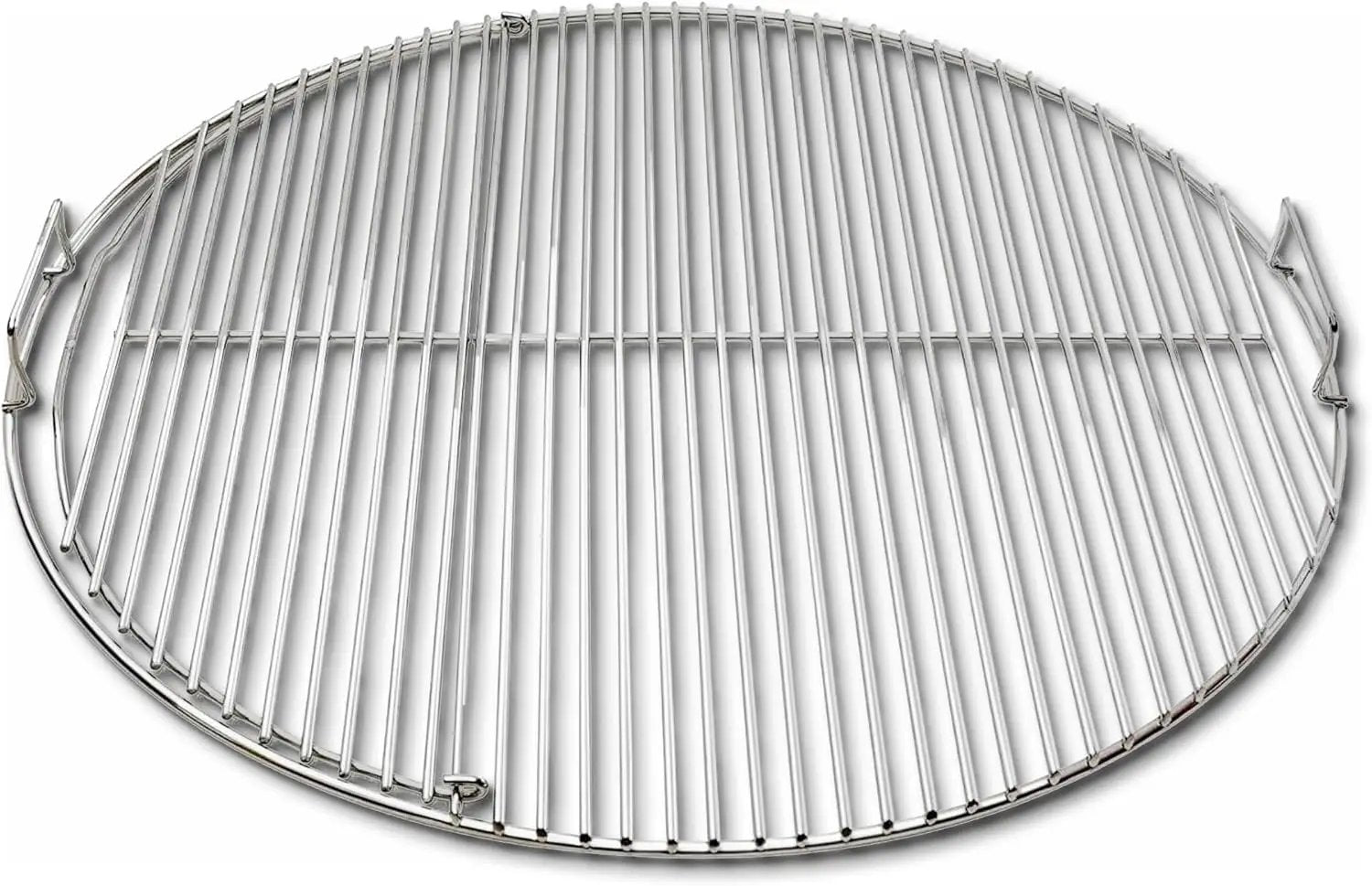 SnS Grills Slow ‘N Sear EasySpin Charcoal Grill Cooking Grate - Compatible with Weber and Other Grills, 2-Zone Stainless Steel Hinged Replacement - Tailgating & Backyard Cooking - 24” Inches by GreenHaven Gardens