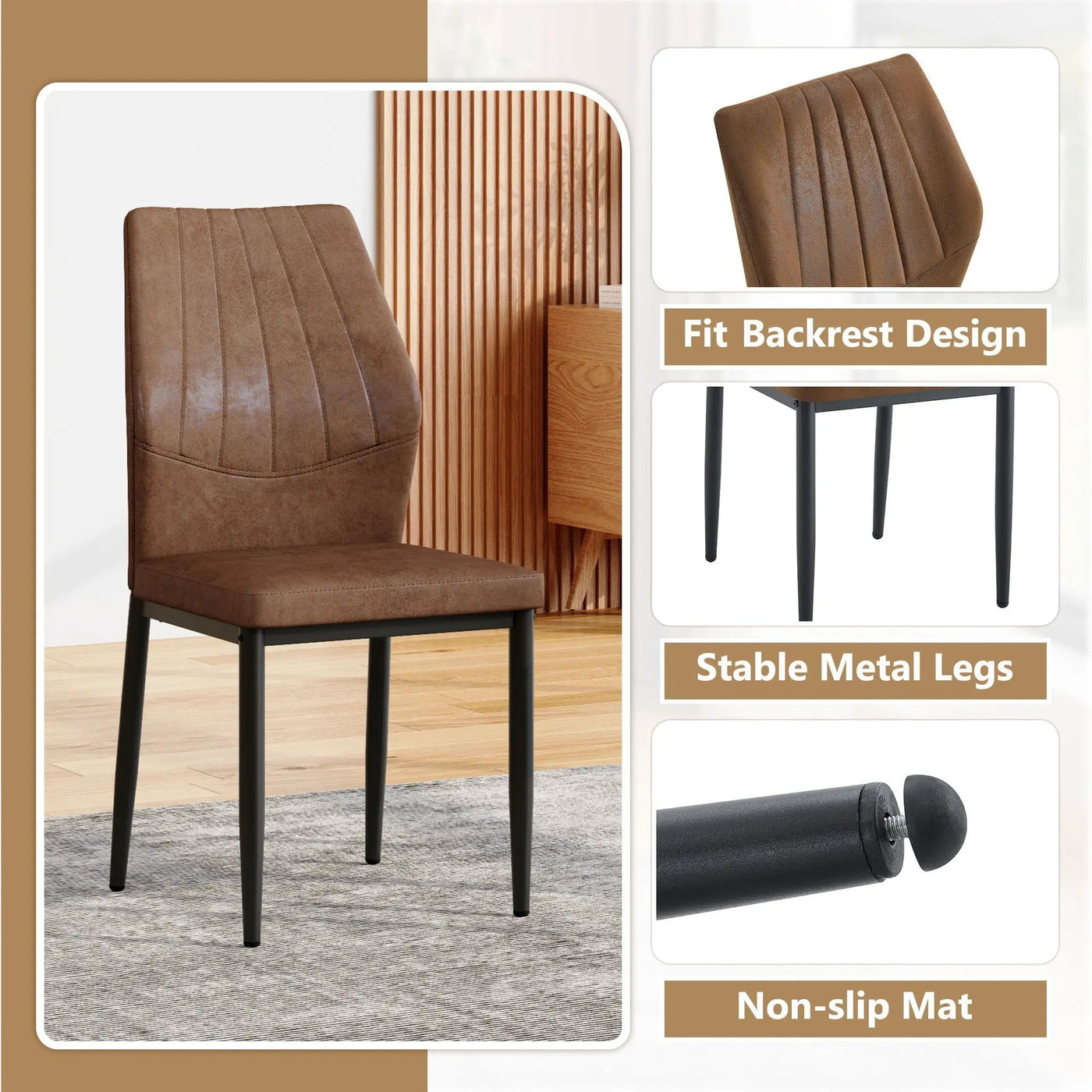 Dining Chairs With Shell Pattern, Comfort And Style by Unique Piece Furniture
