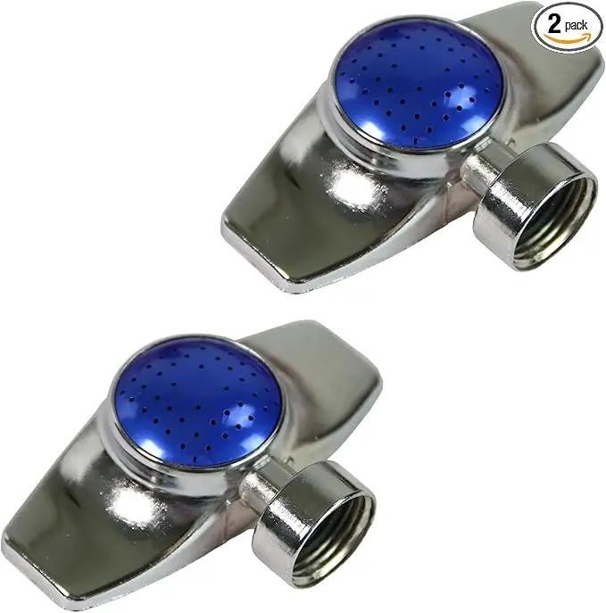 Chapin 6-9488: Square Pattern Spot Sprinkler 2 Pack, 360 Degree Sprinkler Head for Small Gardens and Lawns, Up to 30-Feet Coverage Area, Lawn Sprinkler, Small Area Yards and Garden Watering, Blue by GreenHaven Gardens
