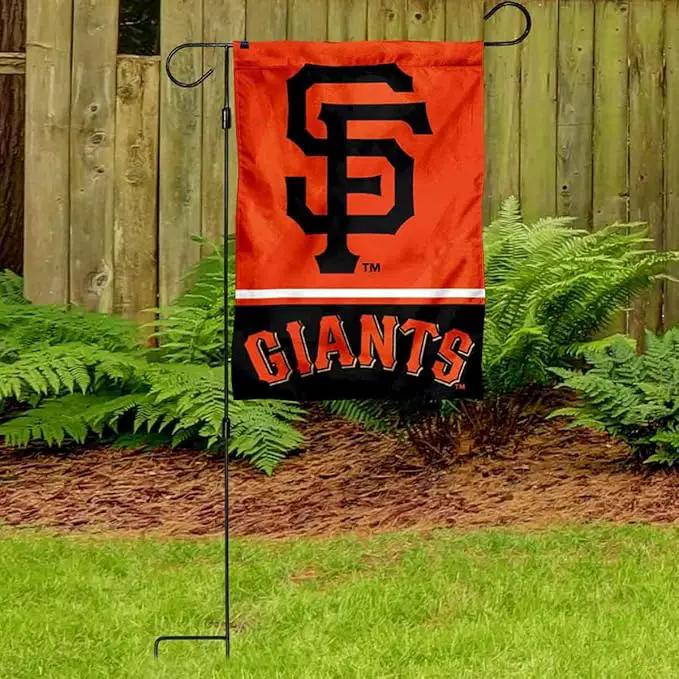 WinCraft Giants Garden Flag with Stand Holder Flagpole by GreenHaven Gardens