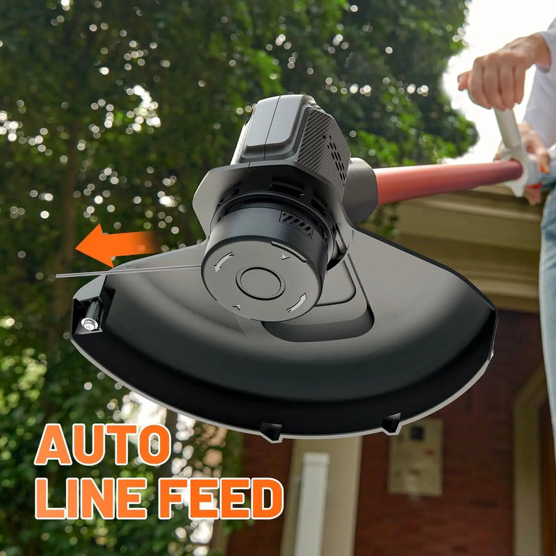 Litheli Cordless Weed Wacker 12 Inch, U20 Handy+ 20V String Trimmer & Weed Eater with 2.0Ah Battery, Grass Trimmer Tools for Garden, Yard and Farm by GreenHaven Gardens