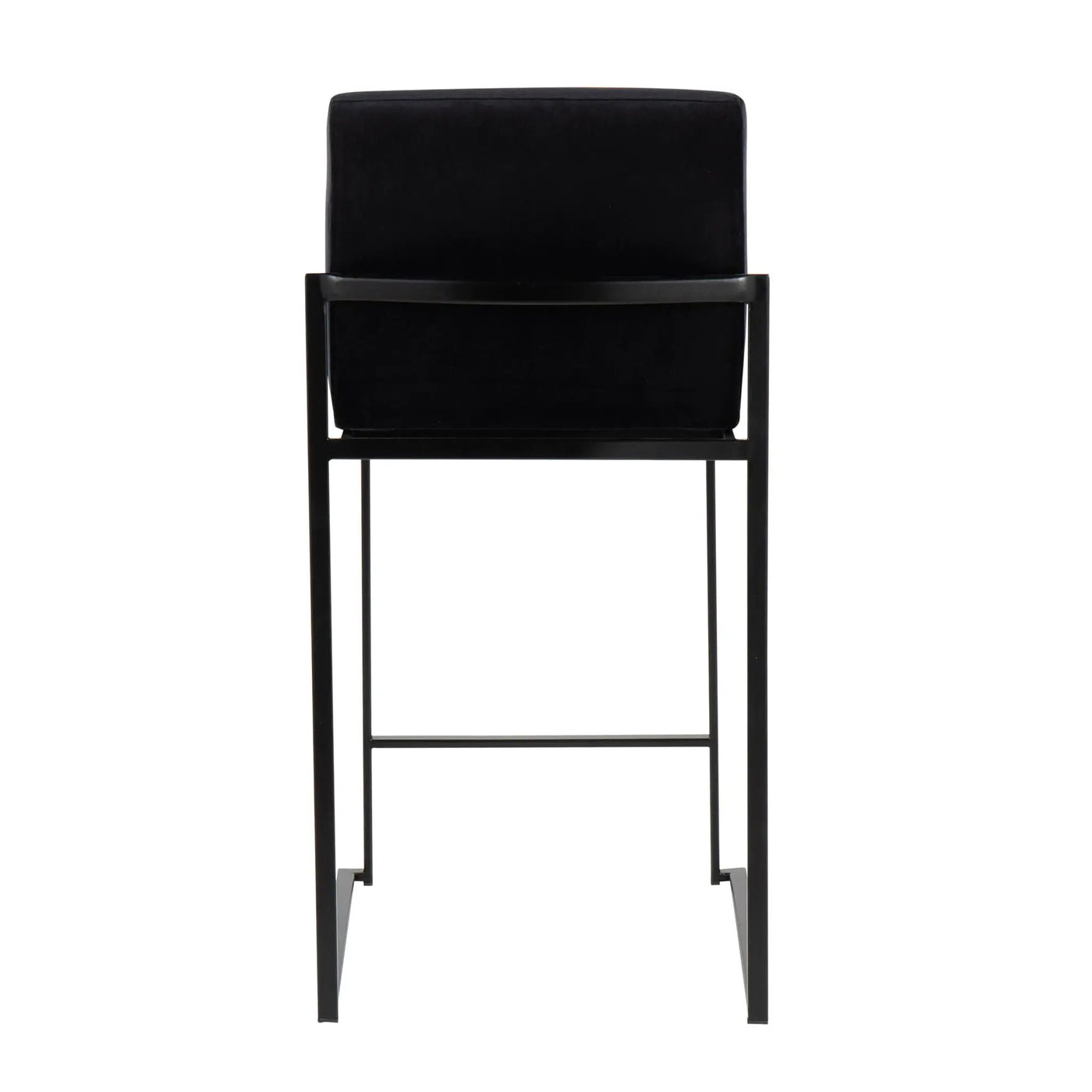 Fuji - Contemporary Modern Elegance, High Back Counter Stool by HouseOfZazla