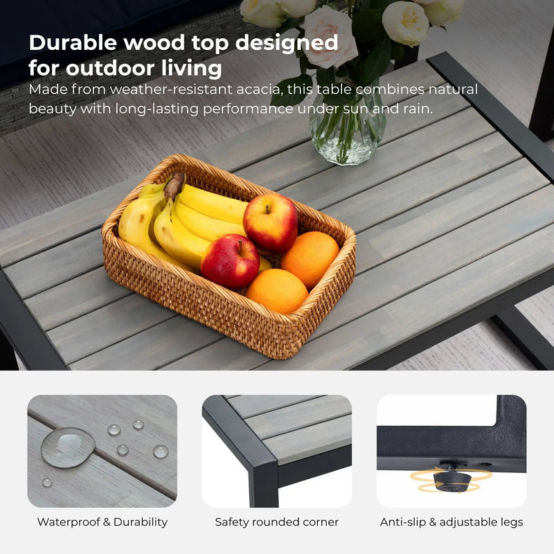 4-Piece Patio Furniture Set by HouseOfZazla