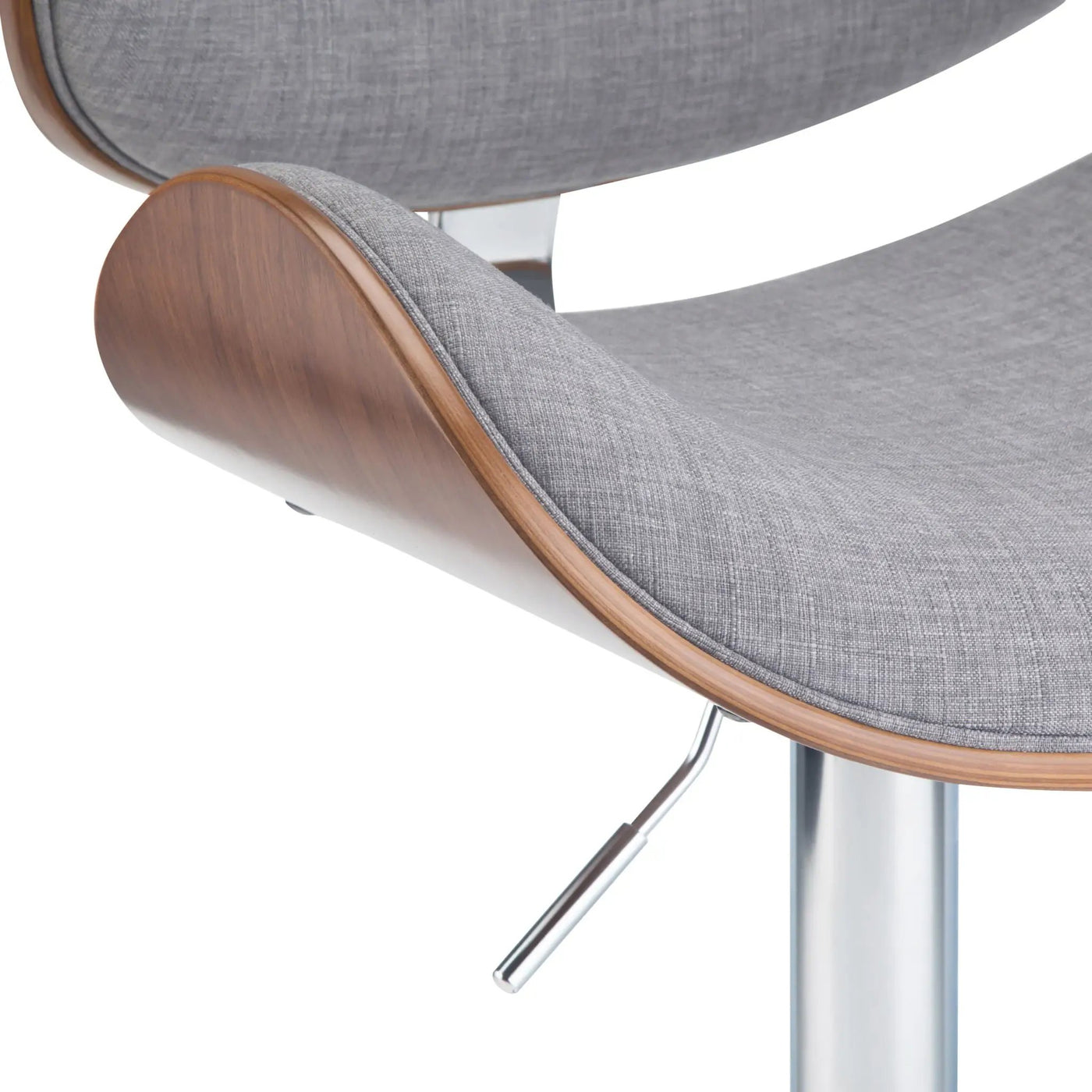 Marana - Multifunctional Handcrafted Bentwood Adjustable Swivel Bar Stool by HouseOfZazla