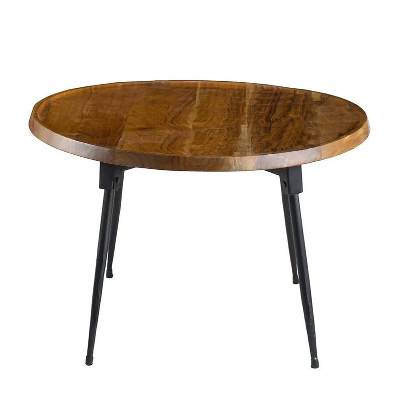 Oval Coffee Table - Brown by HouseOfZazla
