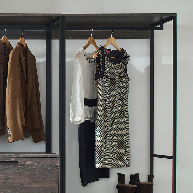 Monica - Modular Design Walk-In Closet System - Rustic by HouseOfZazla
