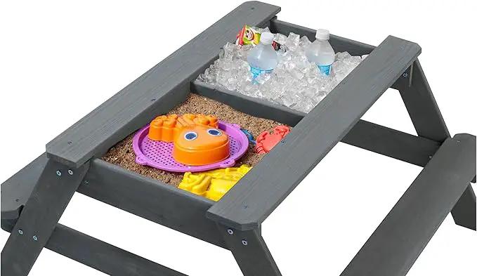 Jack & June Cedar Convertible Sand Box and Picnic Table Playset by GreenHaven Gardens