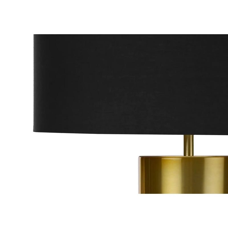 Lighting, Table Lamp, Concrete, Contemporary - Black / Gold by Unique Piece Furniture