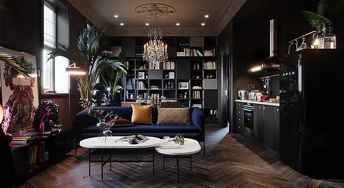 Dimoon 118''x23.6'' Black Peel and Stick Wallpaper Contact Paper Modern Self Adhesive Wall Paper Removable Renter Friendly Textured Solid Color Shelf Cabinet Vinyl Roll (118''x23.6'',Black) by GreenHaven Gardens