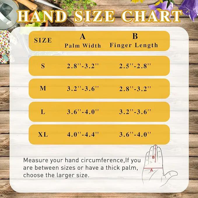 HANDLANDY Leather Gardening Gloves for Men & Women, Rose Pruning Thorn Proof Garden Glove, Long Sleeve Gauntlet Gloves (Black-brown, Medium (Pack of 1)) by GreenHaven Gardens
