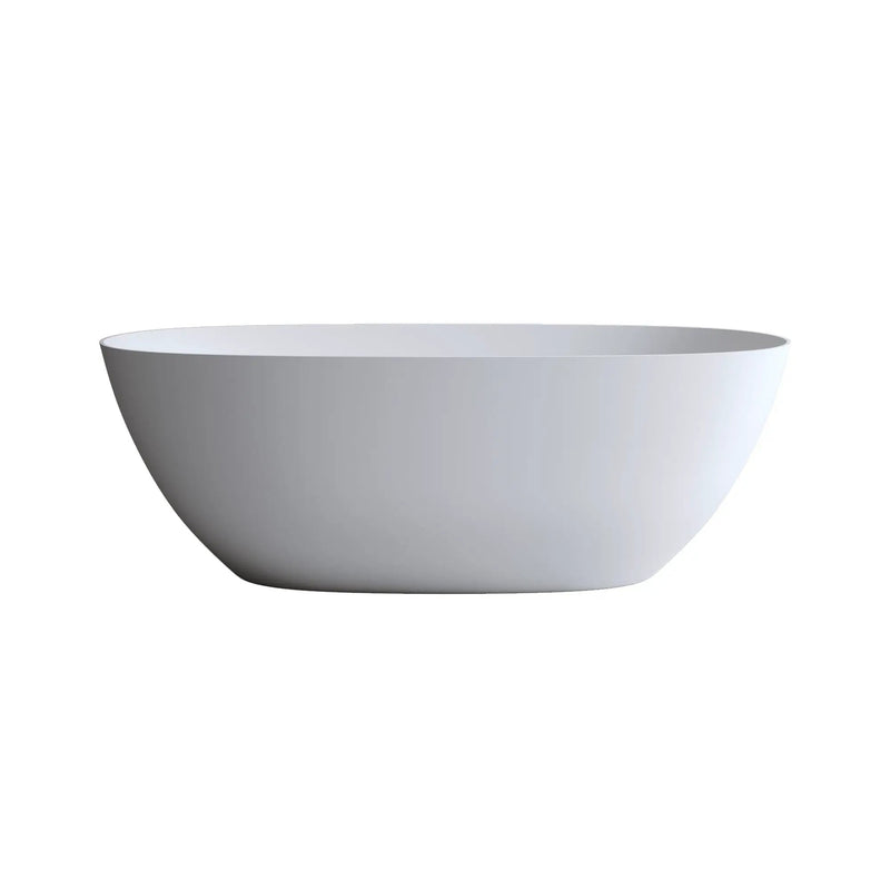 57" Solid Surface Matte Tub by HouseOfZazla