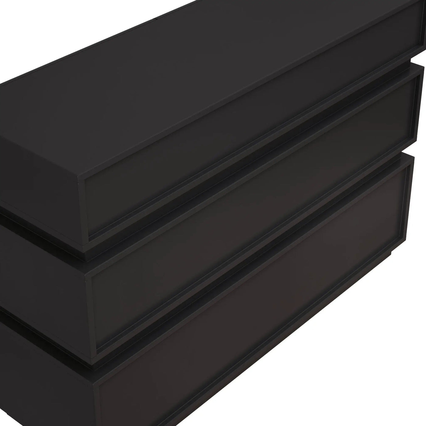 Minimalist Modern 6 Drawer Dresser, Handle Free Design With Wide Storage by HouseOfZazla