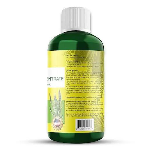 Organic Seaweed Kelp Liquid Fertilizer for Sansevieria - Snake Plant Food (16 OZ) by GreenHaven Gardens