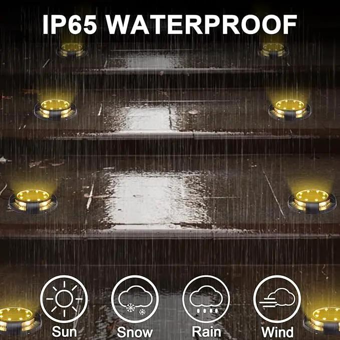K.E.J. Solar Lights Outdoor Solar Lights for Outside 12 Pack Solar Lights Outdoor Waterproof Solar Garden Lights Landscape Lighting for Patio Pathway Lawn Yard Deck Driveway Walkway by GreenHaven Gardens
