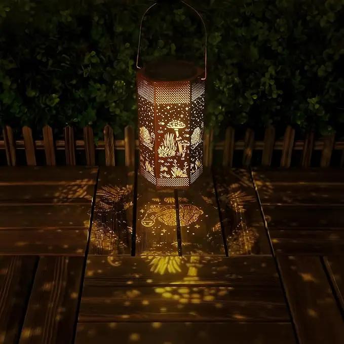 2 Pack Turtles Solar Lanterns Garden Decor - Birthday Gifts for Women Mom Grandma, Solar Lantern Outdoor Waterproof Hanging Solar Lights Outside for Yard, Patio, Lawn, Yard, Outdoor by GreenHaven Gardens