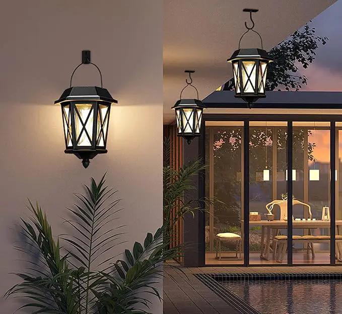 Ceiling Hooks for Hanging Plants,2Pack 4in for Plants,Lights,Planters,Lanterns,Hanging Bird Feeders,Wind Chimes,Indoor&Outdoor Decoration Black by GreenHaven Gardens