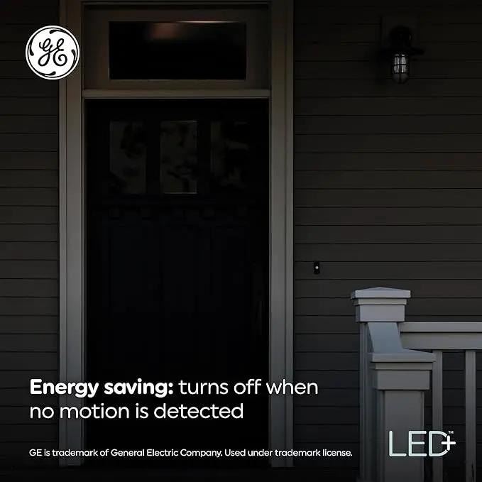 GE LED+ Motion Sensor Fixture, 20W, Flush Mount Ceiling Light with Motion Sensor, Security Light, Soft White by GreenHaven Gardens