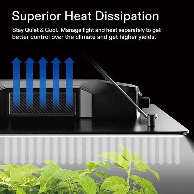 VIVOSUN GIY 4x2 Grow Tent Complete System, 4x2 ft. Grow Tent Kit Complete with 4 Inch Inline Fan Package, VS2000 LED Grow Light, Temperature Humidity Monitor, Netting, Grow Bags, Pruning Shear & Timer by GreenHaven Gardens