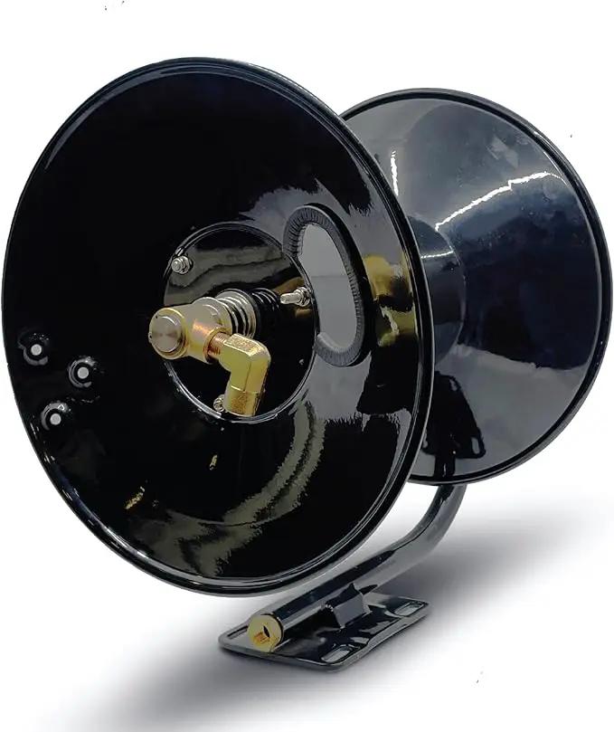 Heavy Duty Manual Pressure Washer Hose Reel (150 Feet) by GreenHaven Gardens
