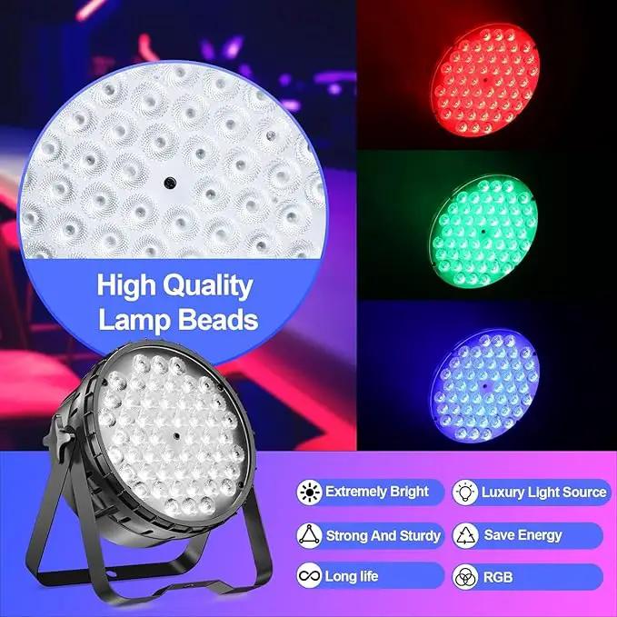 BETOPPER Stage RGB LED Par Lights, DMX Sound Activated Strobe Wash for Party, Wedding, Club, Festival by GreenHaven Gardens