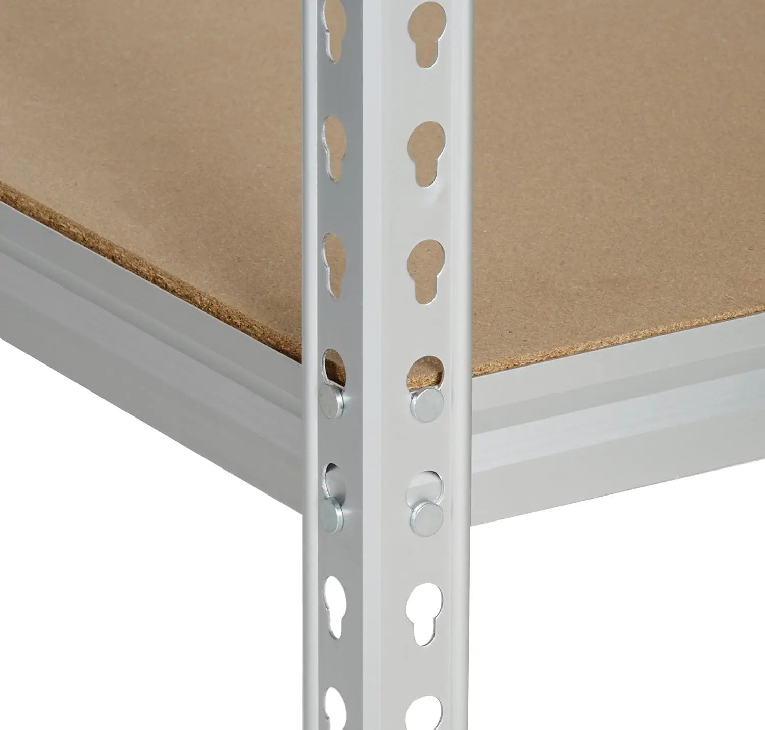 Amazon Basics Medium Duty Storage Shelving Double Post Press Board 5 Tier Shelf, Aluminum, 36 x 18 x 72 by GreenHaven Gardens