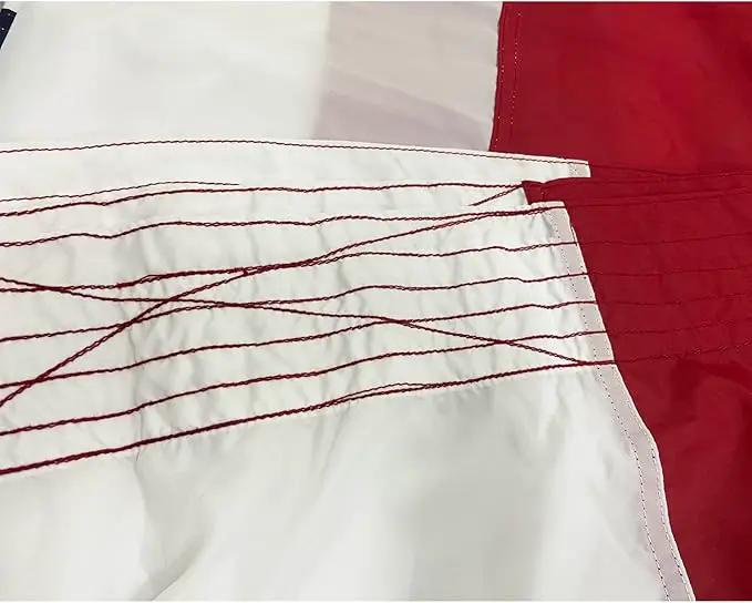 Homissor American Flag 20x38 Ft Large US Flags - Giant United State USA Flag Heavy Duty Outdoor Embroidered Stars for All Weather High Wind Sewn Stripes With Brass Grommets by GreenHaven Gardens