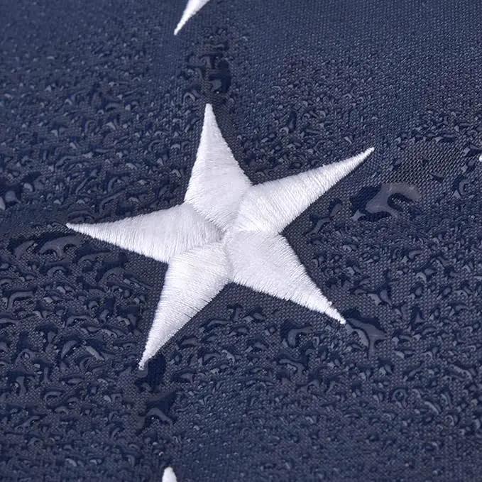 American Flag 5x8 FT, US Flag USA High Wind with Embroidered Stars, Sewn Stripes, Brass Grommets, Durable USA Flag Outdoor Outside by GreenHaven Gardens