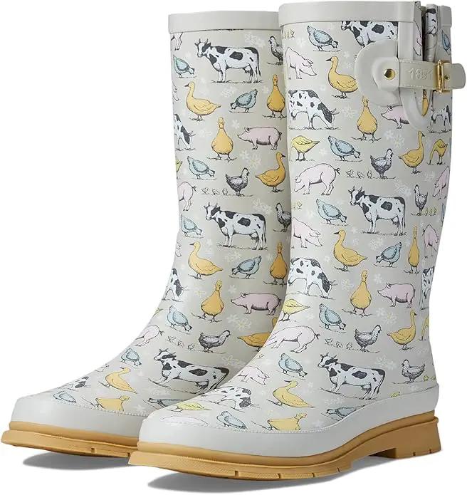 Western Chief Women's Tall Waterproof Rain Boot Outdoor Garden Shoes by GreenHaven Gardens