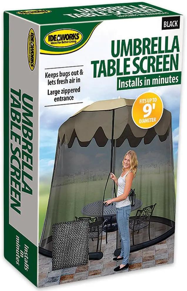 Ideaworks Umbrella Table Screen by GreenHaven Gardens