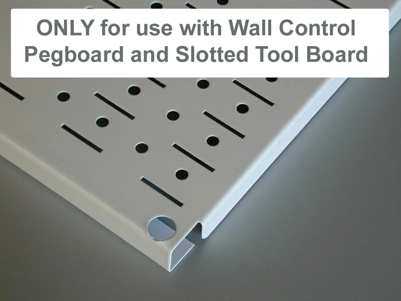 Wall Control Metal Pegboard Organizer 4ft Standard Storage Kit with Tool Board & B Slotted Storage Panel Deluxe Black Hooks by GreenHaven Gardens
