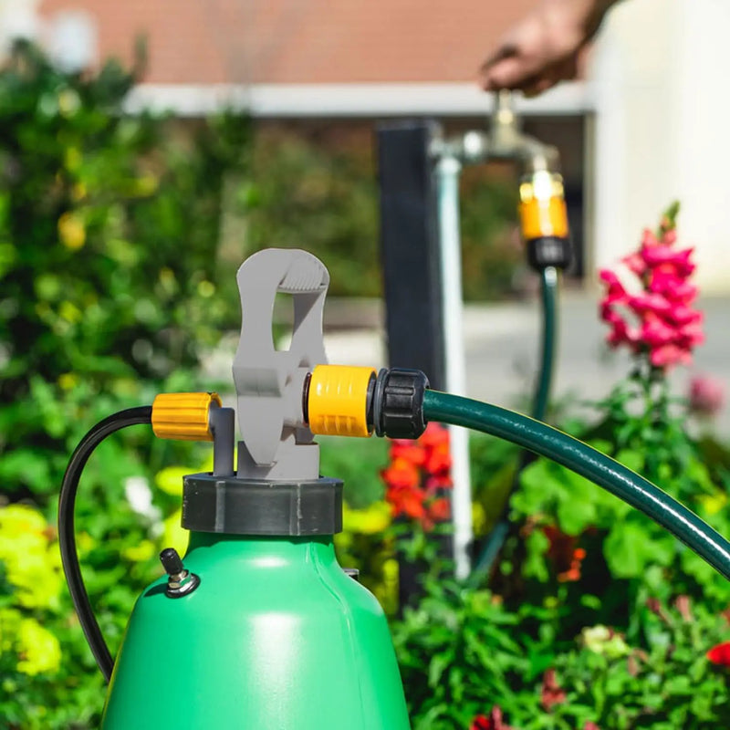 Aussie EzySpray™ 1.3 Gal No-Pump Garden Sprayer – Power Pouch™ Self-Pressurizing, Handheld with 4 Spray Patterns, Comfort Grip Wand, Chemical & Water Use by GreenHaven Gardens
