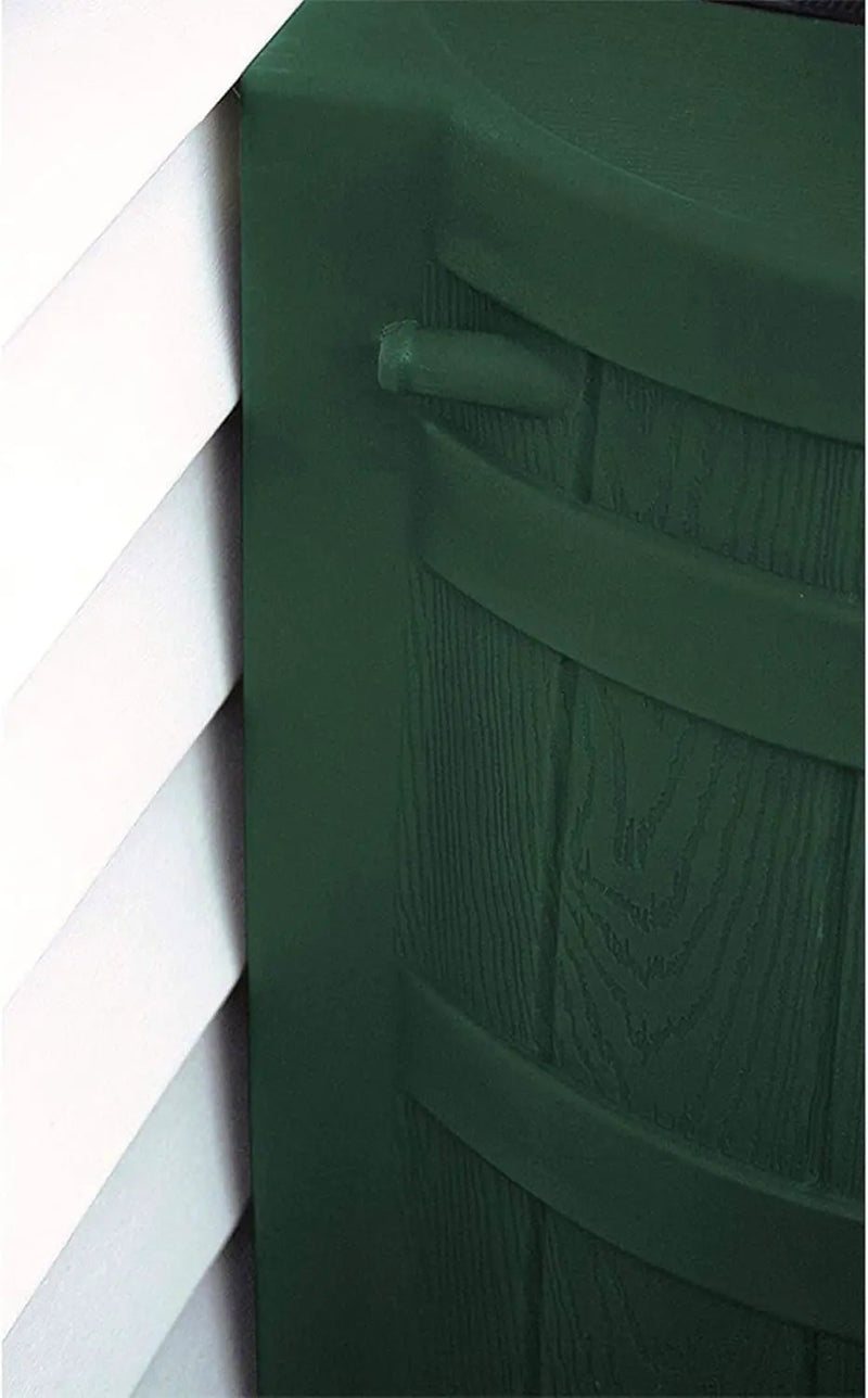 Good Ideas Rain Wizard Water Storage Premium Quality Collection Barrel with Brass Spigot, Safety Screen, and 50 Gallon Capacity, Green (2 Pack) by GreenHaven Gardens