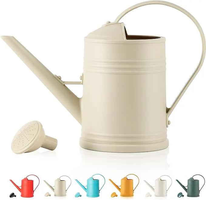 Watering Can for Indoor Plants, Flower Watering Can, Plastic Water Can for Plants with Sprinkler Head 68 oz, 1/2 Gallons by GreenHaven Gardens