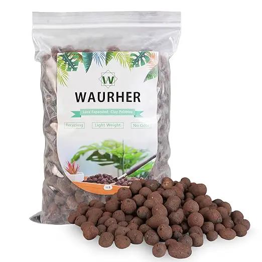 Leca Expanded Clay Pebbles 1LBS Grow Media for Indoor Plants Hydroponic Growing Gardening System Supplies … by GreenHaven Gardens