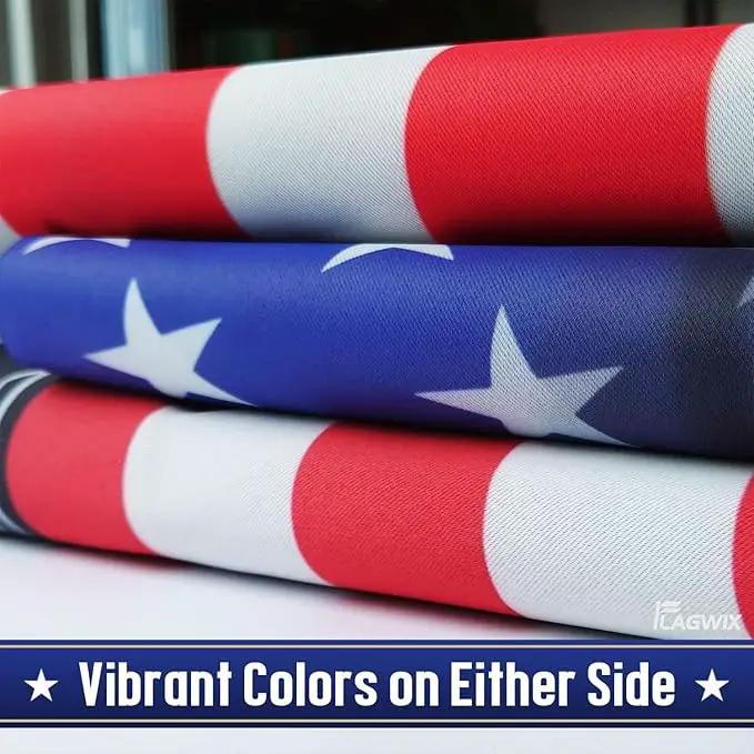 FLAGWIX American Flags - Lineman Flag MLH896F, House Flag (29.5" x 39.5") - Lineman Decorations, USA House Garden Flags Premium Polyester - Decorative Outdoor Flags by GreenHaven Gardens